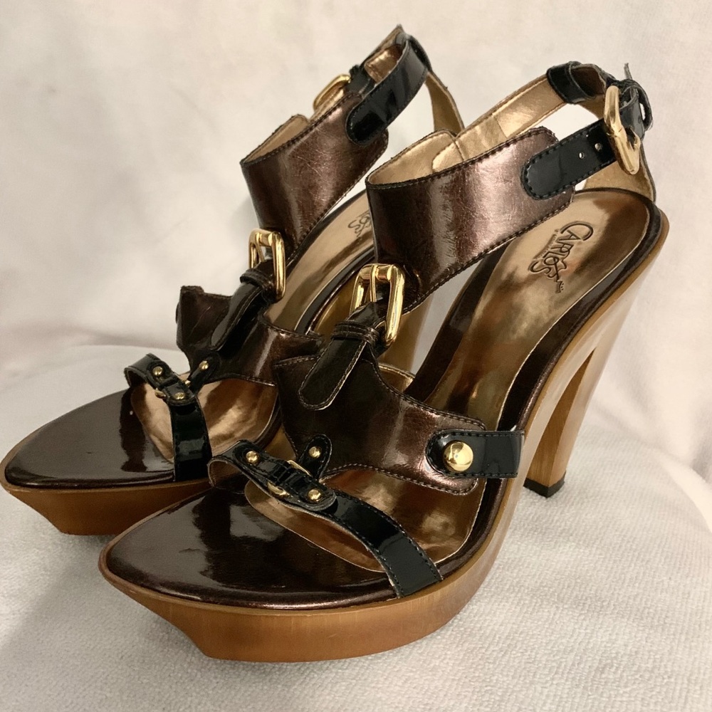 Carlos Santana Metaphor Camel heels Size 9.5